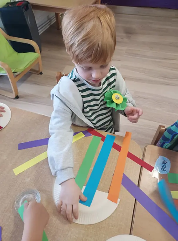Działania artystyczne w przedszkolu Montessori