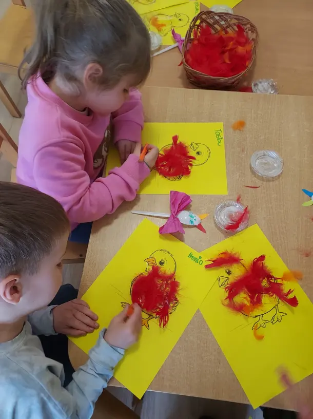 Działania artystyczne w przedszkolu Montessori