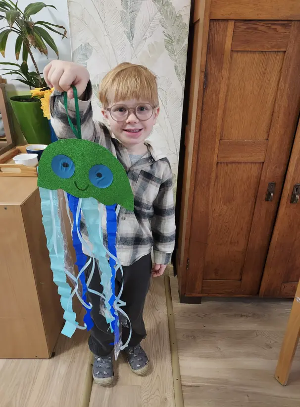 Działania artystyczne w przedszkolu Montessori